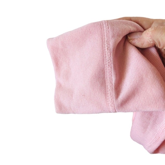 Polar Max Technical Base Layer Knit Tee Women L XL Pink Round Neck Long Sleeves - Picture 4 of 9